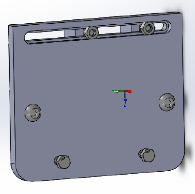 Toyota 4Runner CB Radio Mount | 3d print model