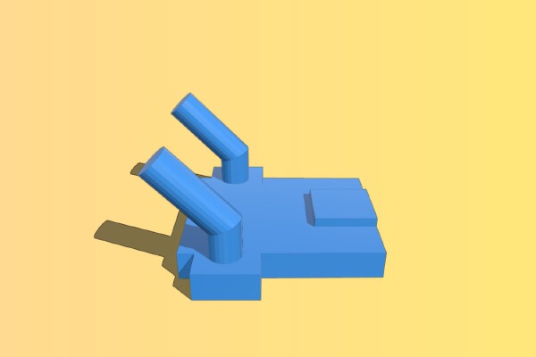 Pegboard Template | 3d print model