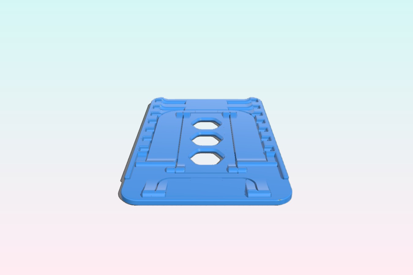 Phone_Tablet Stand - Flat fold - Print in place! SMALL V3