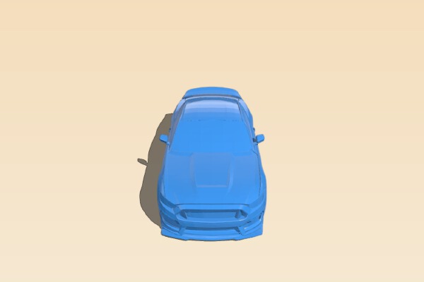 Ford GT350R for OpenZ V16 102mm Wheelbase | 3d print model