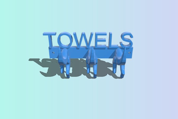 TOWELS DINO | 3d print model