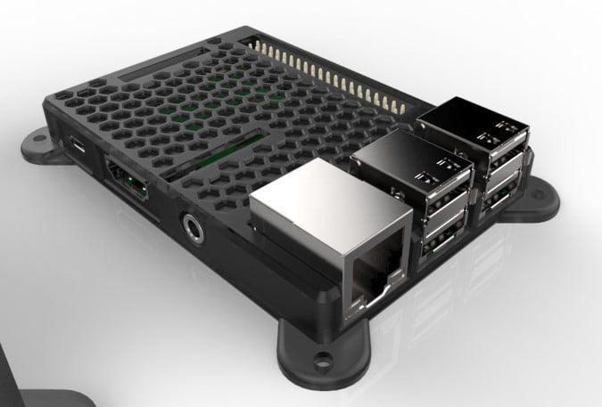 Raspberry PI 3 housing and mount (Modell B + _ 2_3) for Geeetech GT2560 housing by Luki80