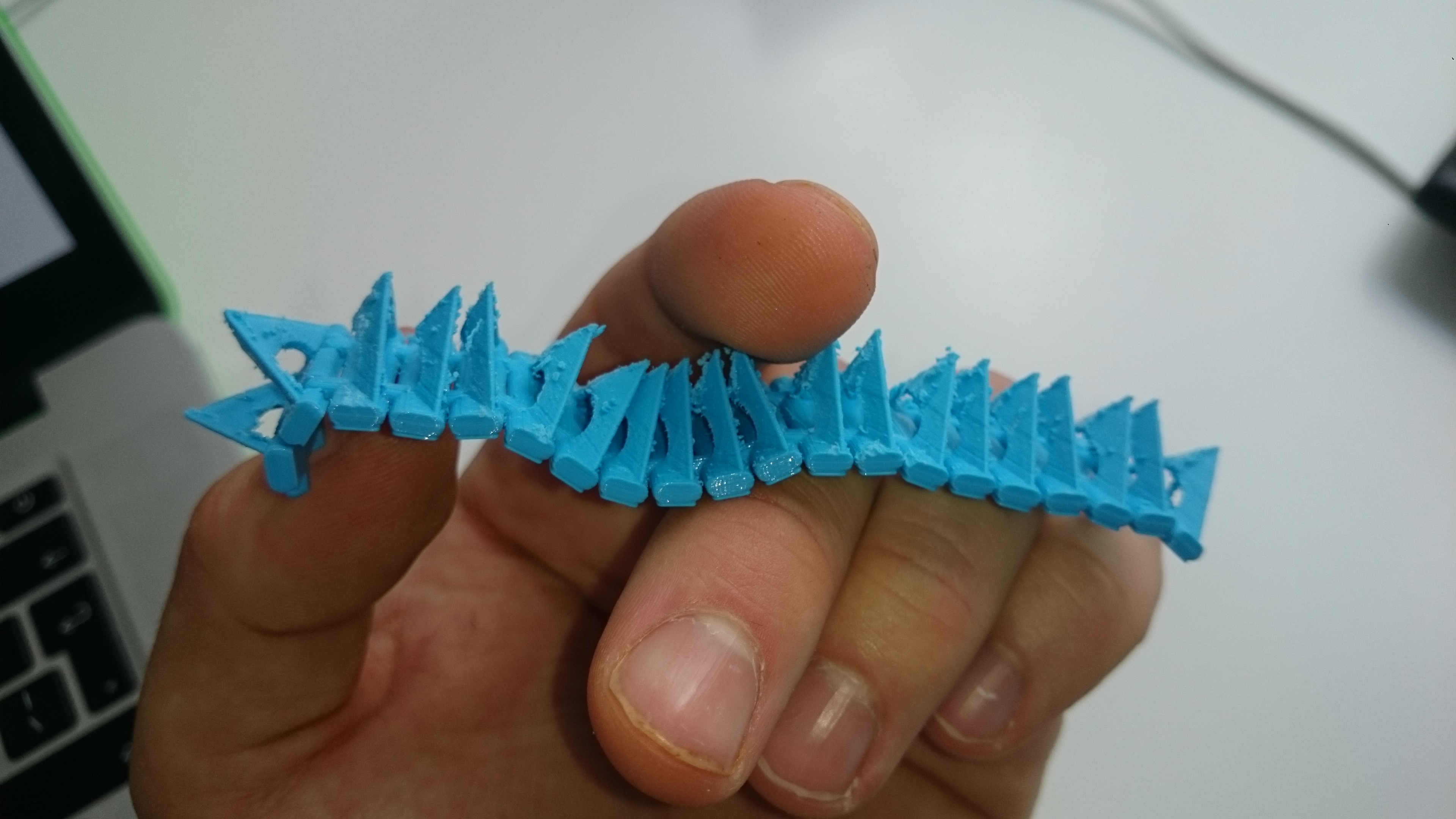 Spiked Geometric bracelet_experiment