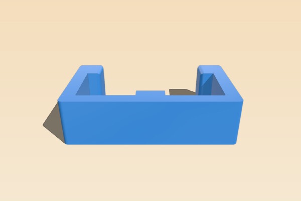 Cable clip for 1515 openbeam (Kossel Mini) | 3d print model