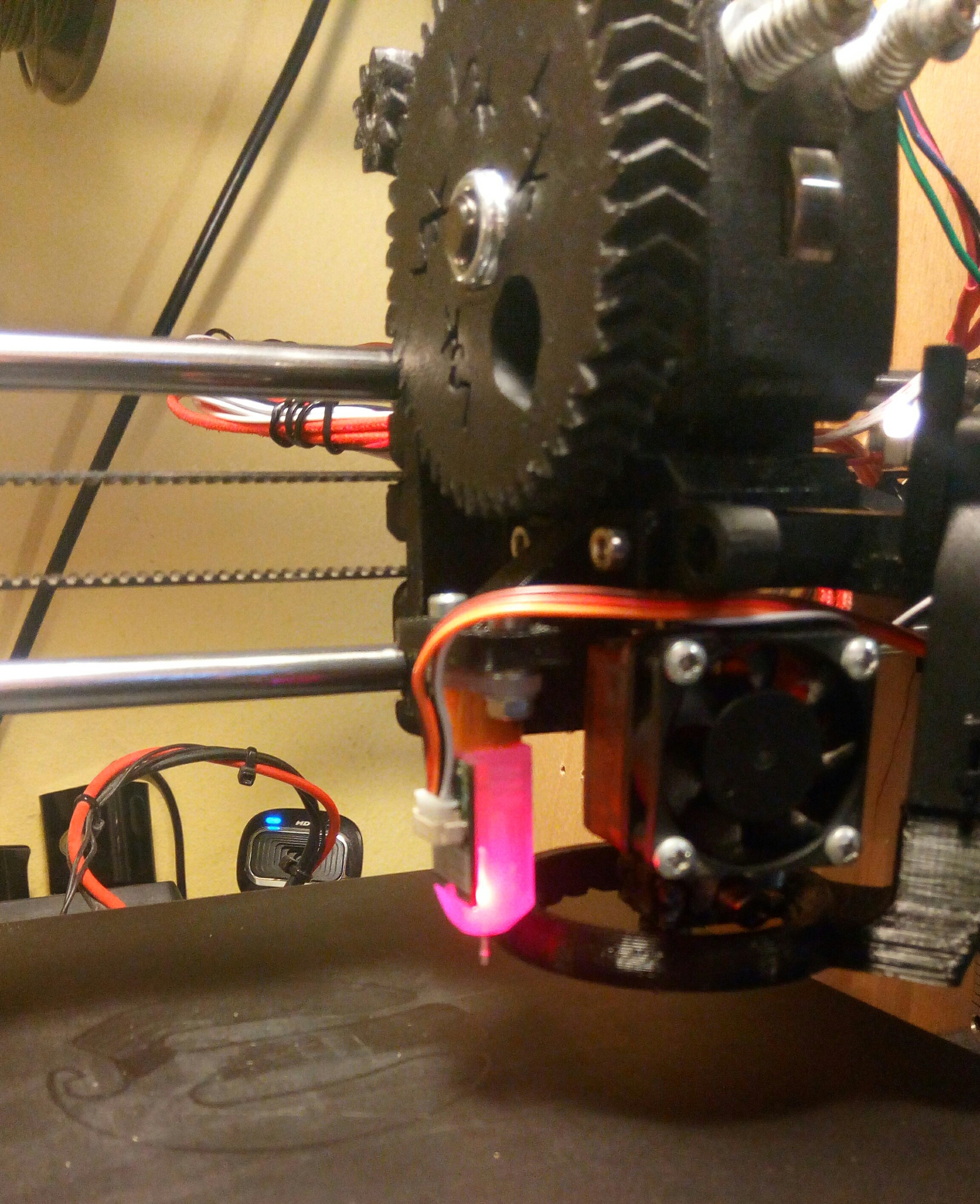 BLTouch mount for Wade L3K Extruder