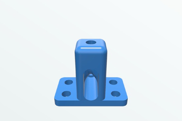 OpenPilot Revolution dipole antenna holder | 3d print model