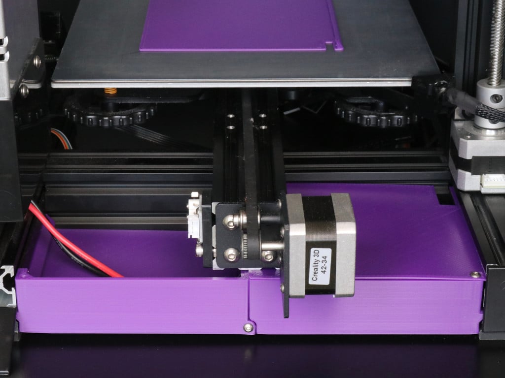 3D Template - Empty Ender 3 Rear Electronics Case | Files to download ...