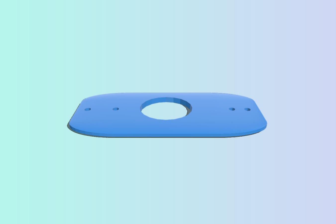 Coaxial Cable Wall Plate Adapter for Cover