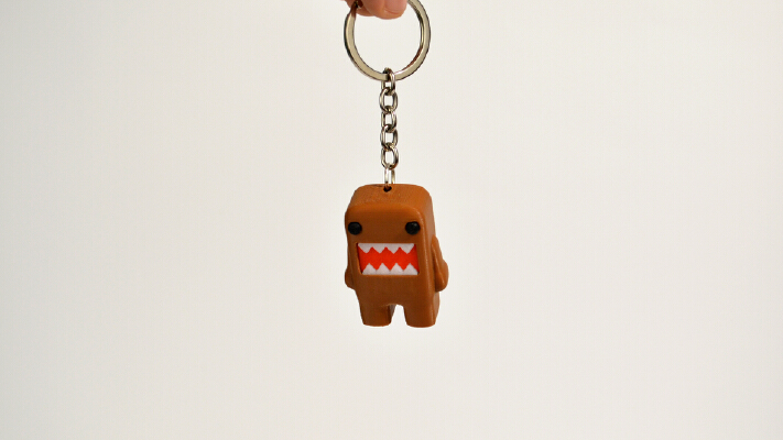 Domo Kun Keychain | 3d print model