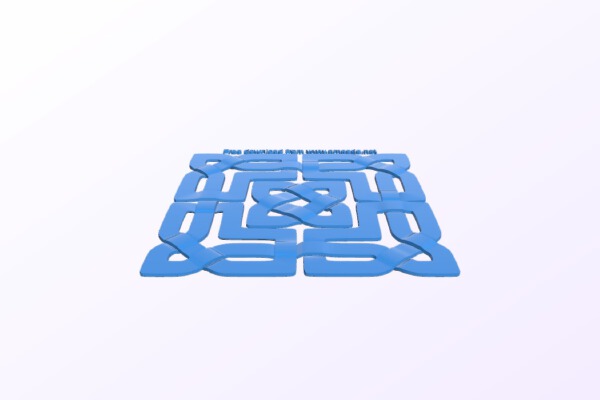 Square pattern | 3d print model