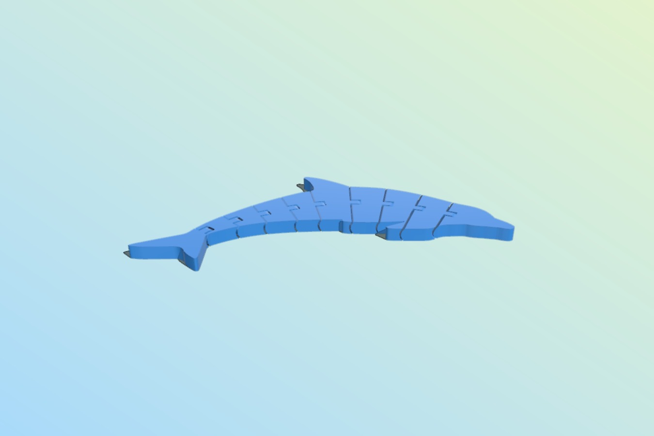 Flexi Articulated Dolphin 1