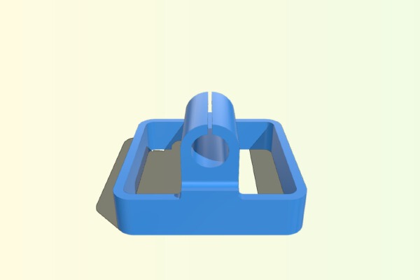 Dial Indicator Fan Mount Wanhao i3 v2 | 3d print model