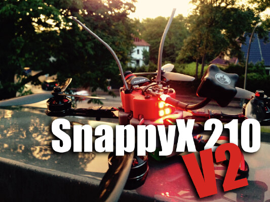SnappyX 210 V2 X-Frame for ZMR 250 Arms | 3d print model