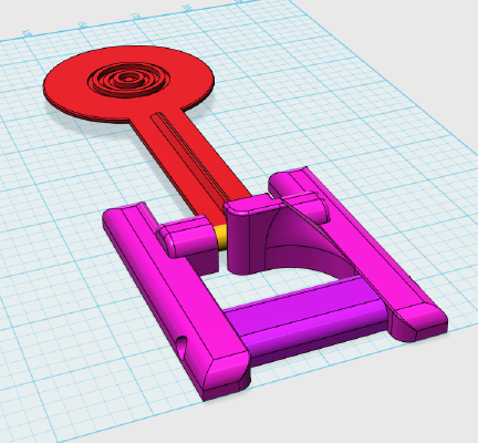 The awesome Splash Target | 3d print model
