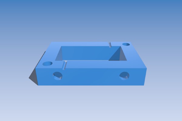 Magnetic Aquarium Thermometer Holder | 3d print model