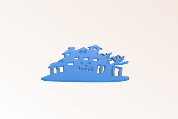 Haunted House | 3d print model