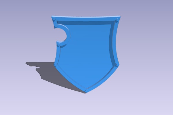 Dominion Crusader MK3 - Flat Shields | 3d print model