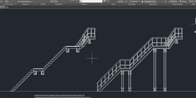 OO_HO Steel Steps | 3d print model