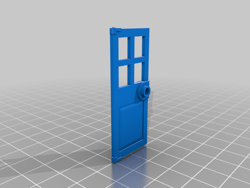 Lego compatible double doors