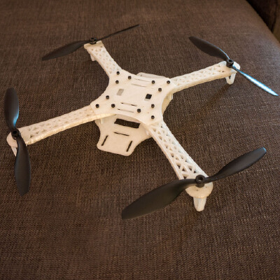 370mm Quadcopter DJI Flamewheel Style | 3d print model