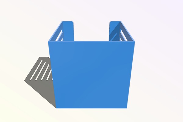 notepad cube 110 x 110 | 3d print model