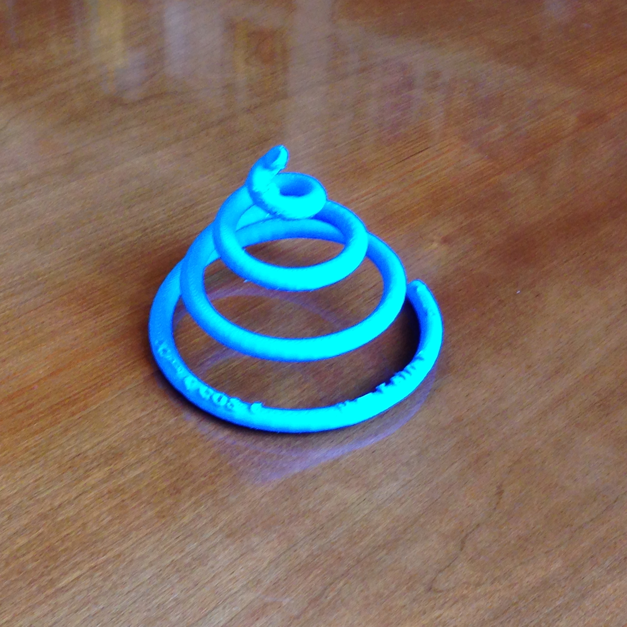 Spiral on Cone