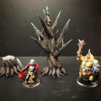 Dagger Trees (any scale) | 3d print model