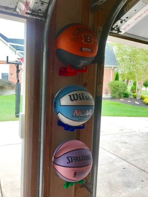 Basketball _ Soccer Ball Holder