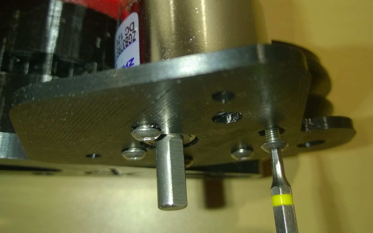 RC Tank adaptor plate for Geared Motors