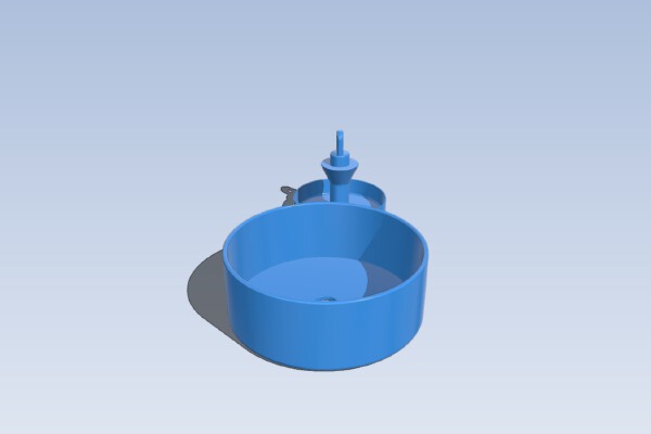 A better hummingbird feeder ant trap | 3d print model