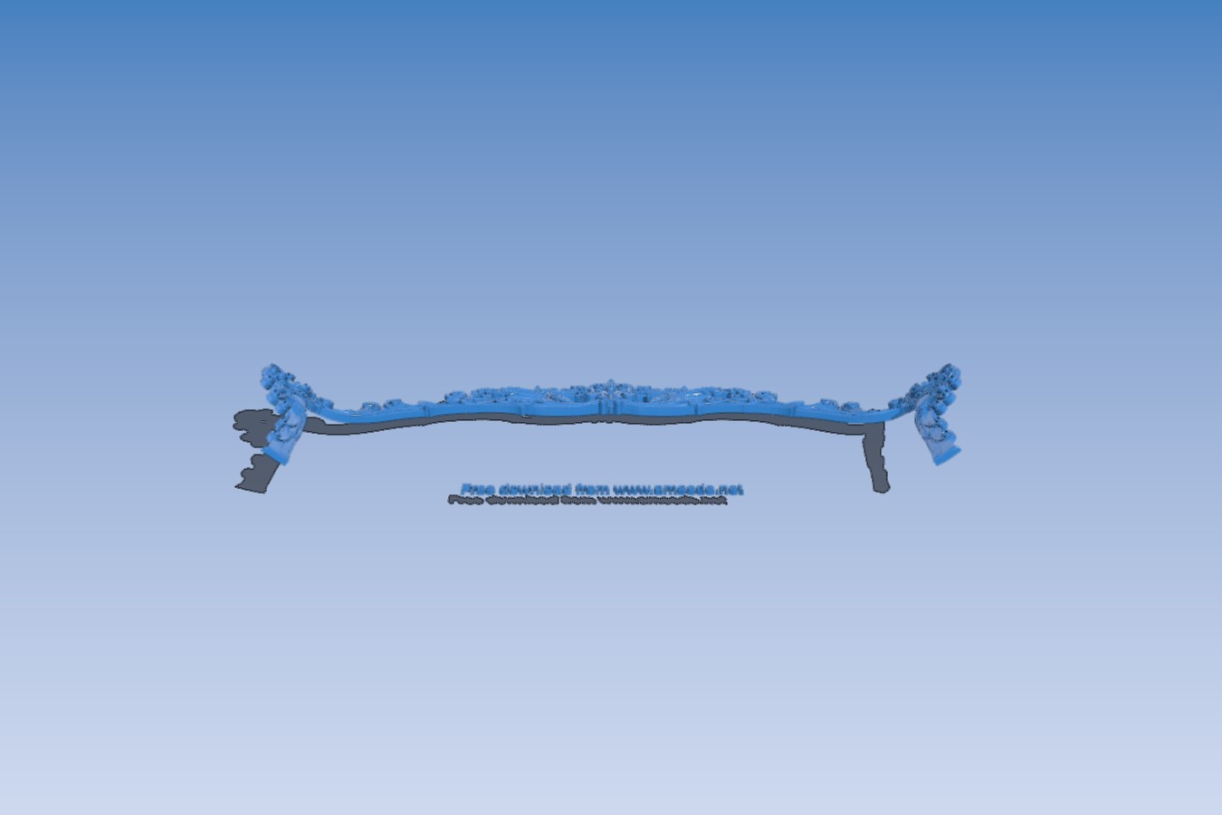 Bed frame pattern