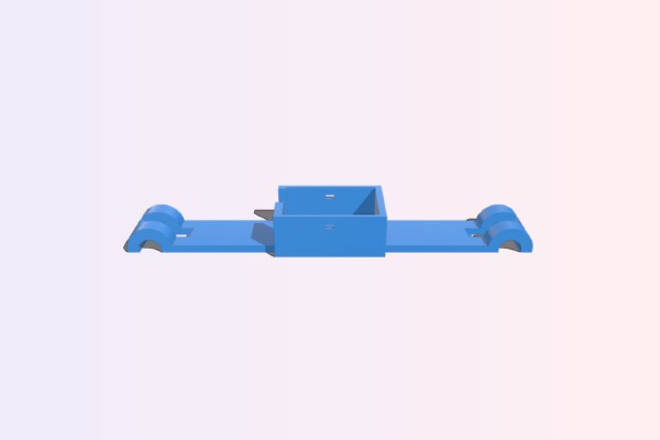 DJI Spark High Power Strobe Mount! | 3d print model