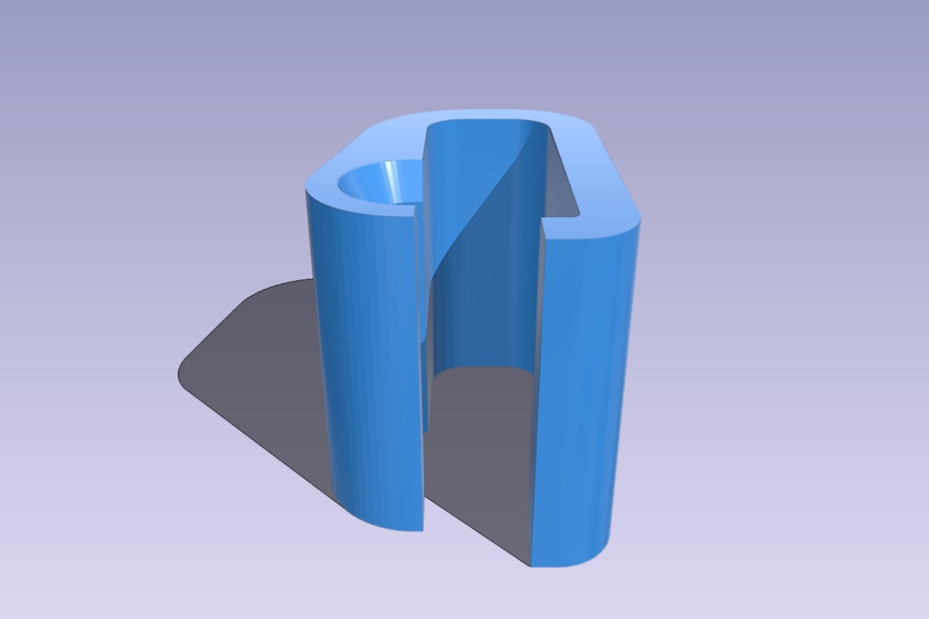 1.75mm filament clip for ReprapWorld spools