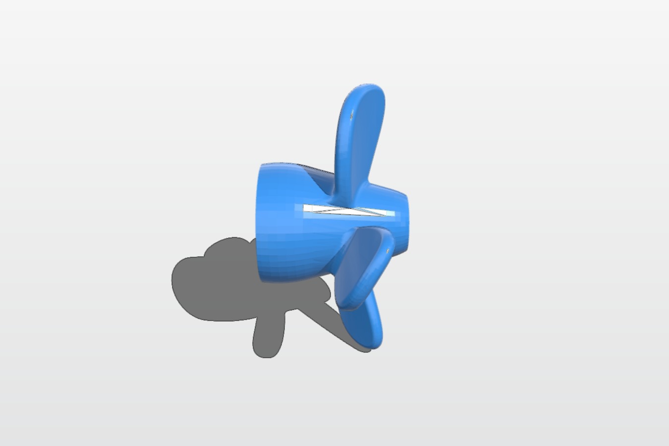 4 blade outboard prop