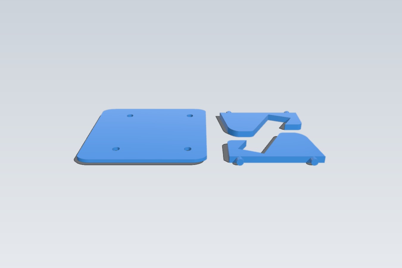 simply short desktop smartphone holder