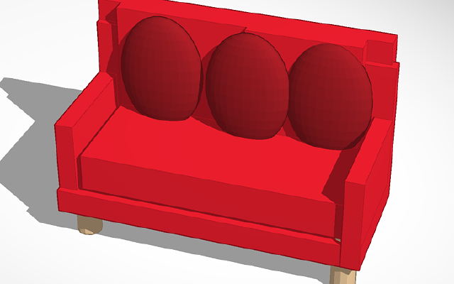 couch | 3d print model
