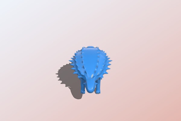 Ankylosaurus | 3d print model