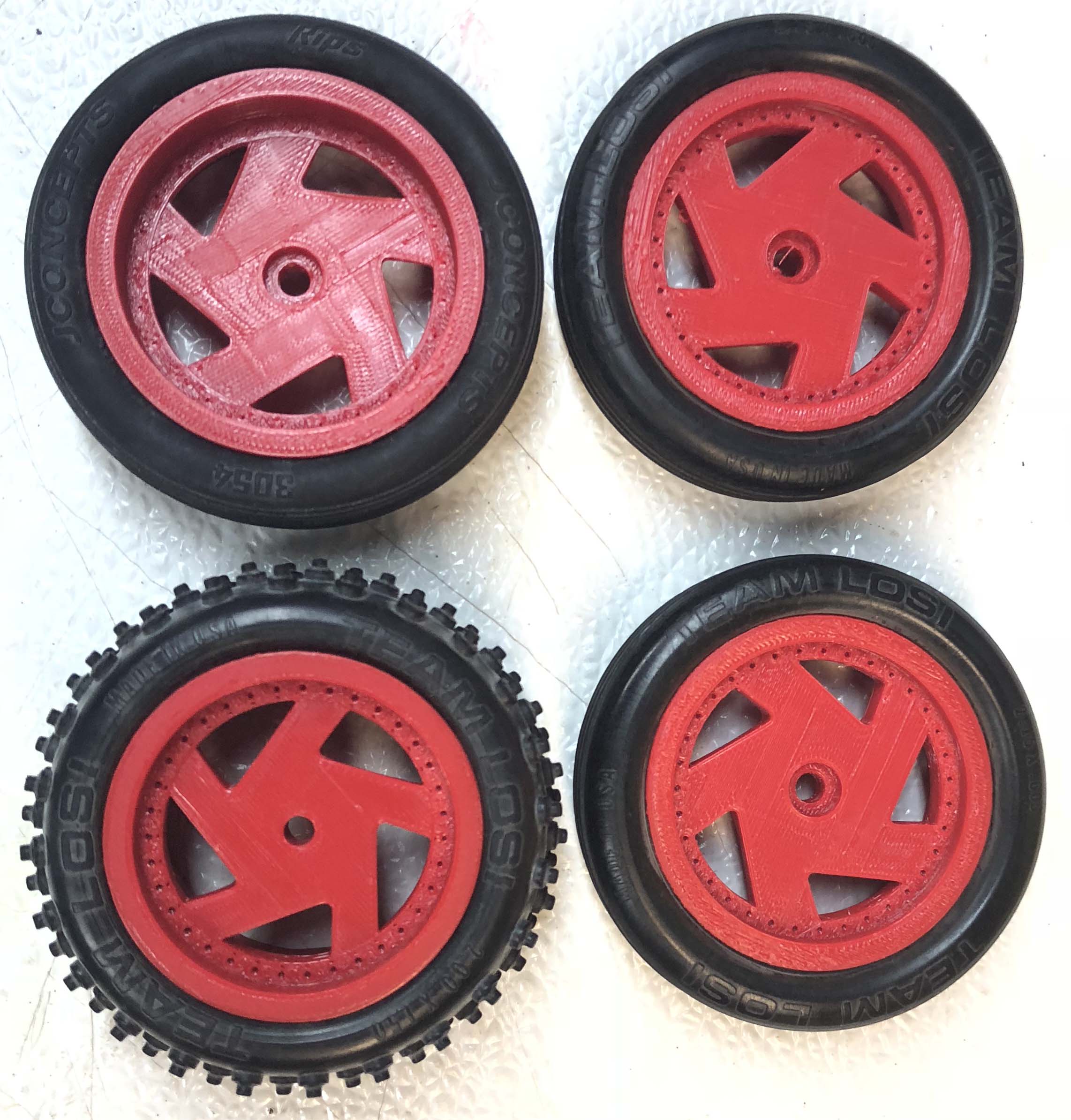 Team Losi JRX-2 Jrx-Pro, Junior 2 2.0 and 2.2" wheels