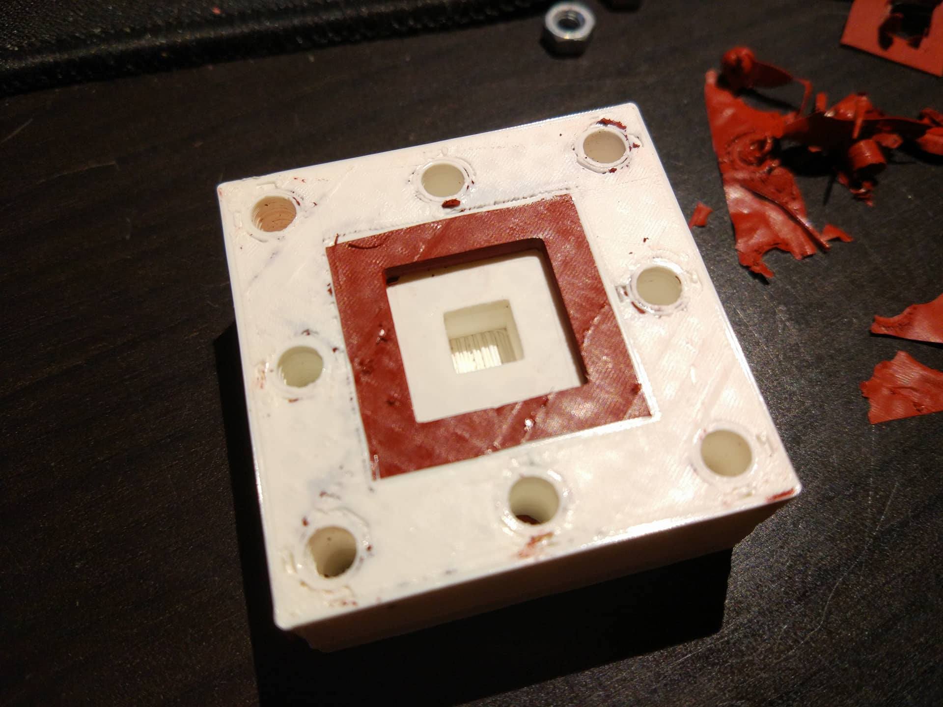 Tevo Tarantula stock heatblock sock mold