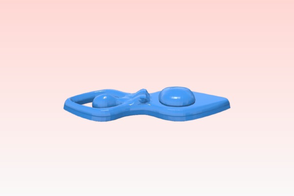 Pregnant Lady, Wooden Edition | 3d print model