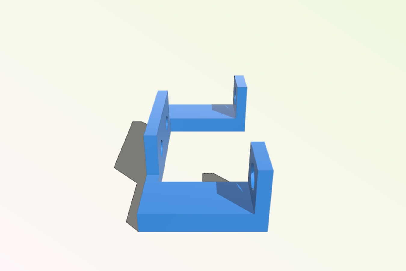 Simple X-Axis Endstop holder for QUBD OneUp and TwoUp [Updated]