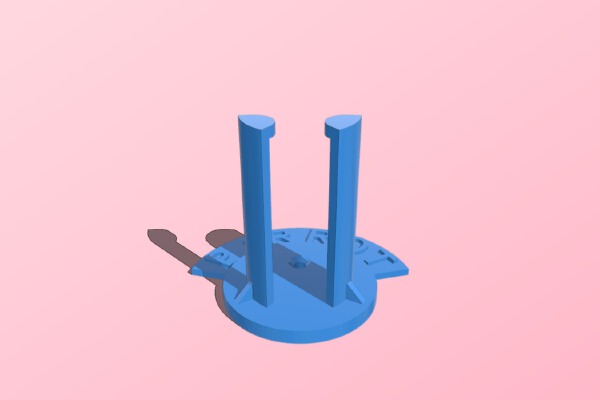 Prop Holder + | 3d print model