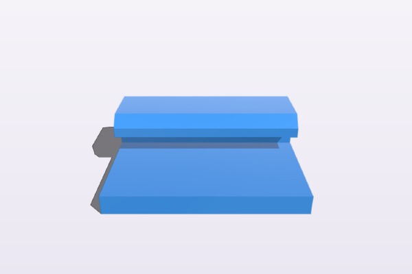 CNC edge alignment fence for 20x20mm section | 3d print model