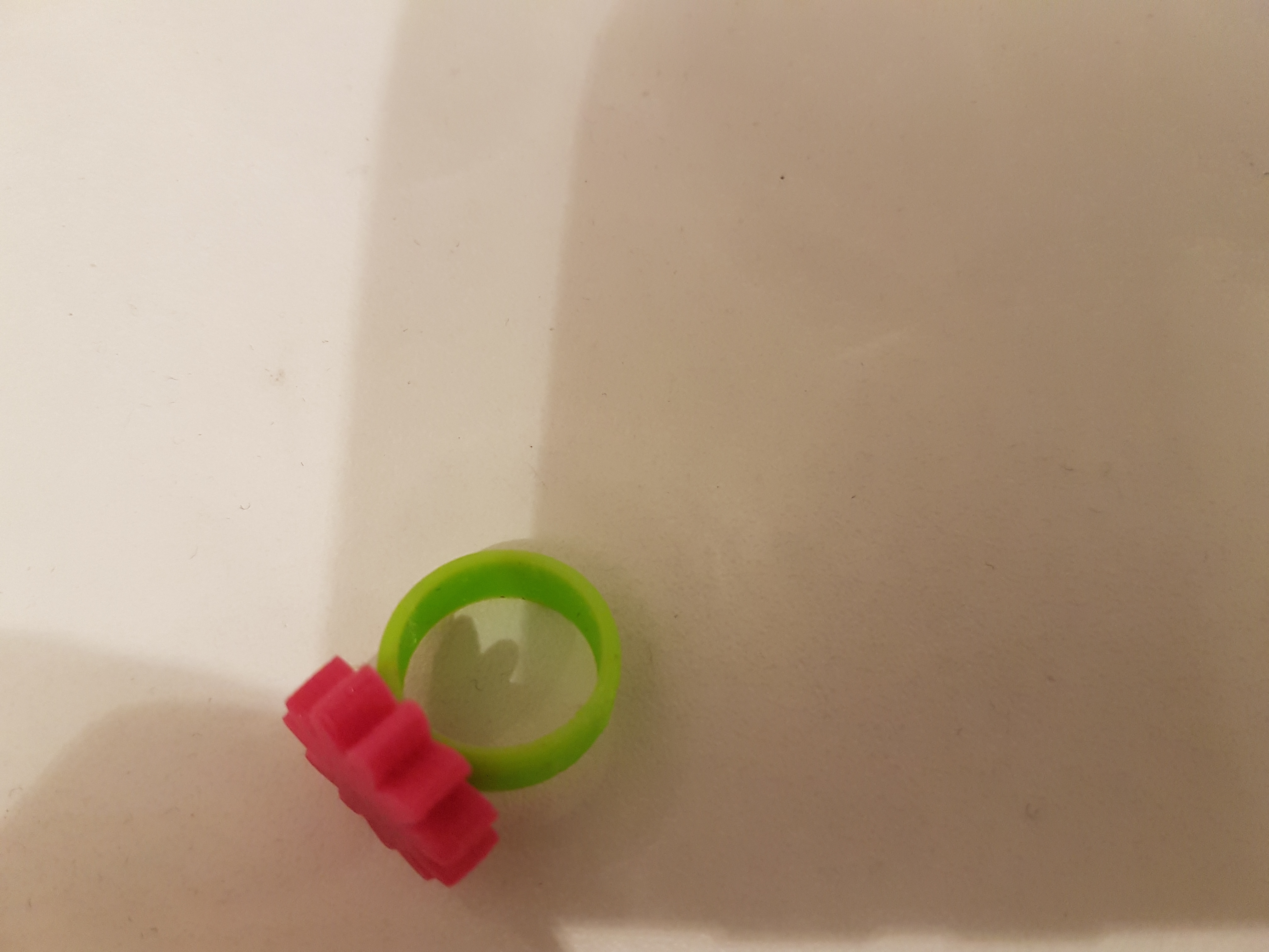 Flower Heart ring children