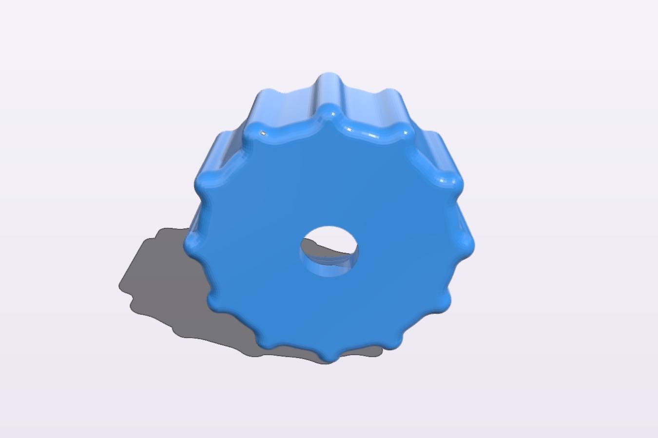 Thumb screw for M2