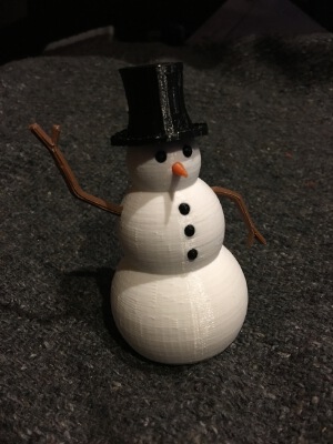 Snowman | 3d print model