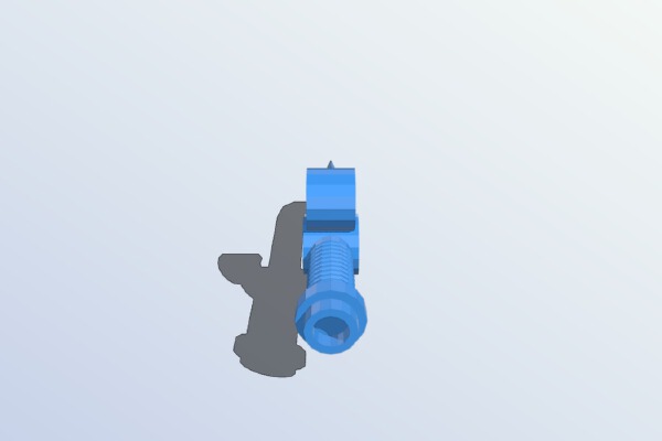 Scimitar for skimbal's jumbo lego minifig | 3d print model