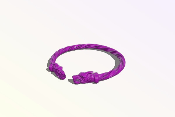 Bracelet viking | 3d print model