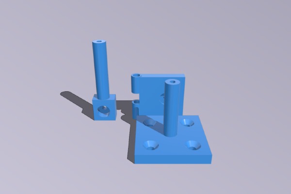 Wall or Ceiling mount for Logitech C270 camera | 3d print model