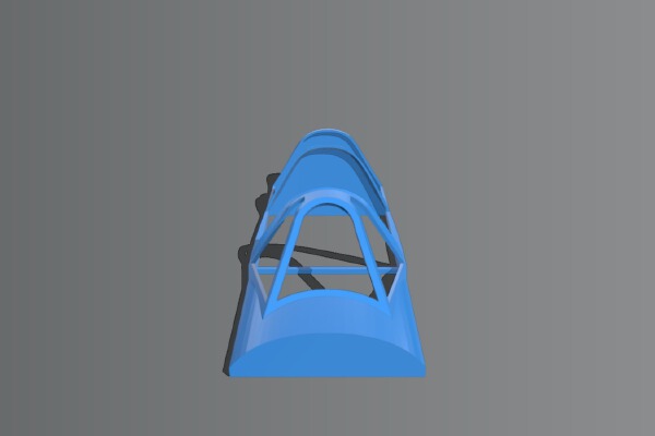 Flite Test Spitfire canopy frame | 3d print model